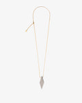 Collana Mia ottone bianco