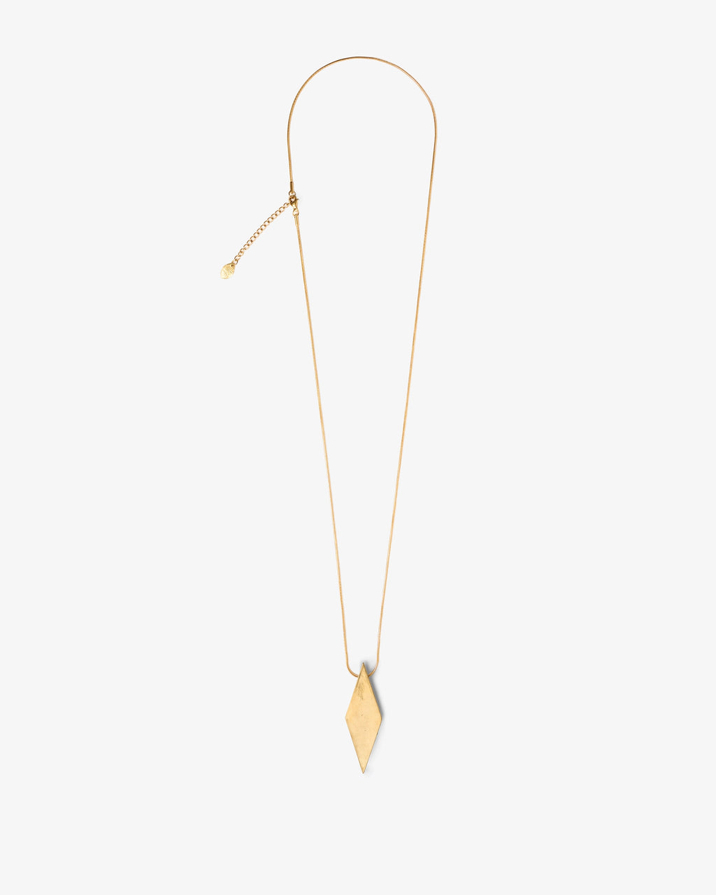 Collana Mia ottone satinato opaco