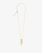 Collana Mia ottone satinato opaco