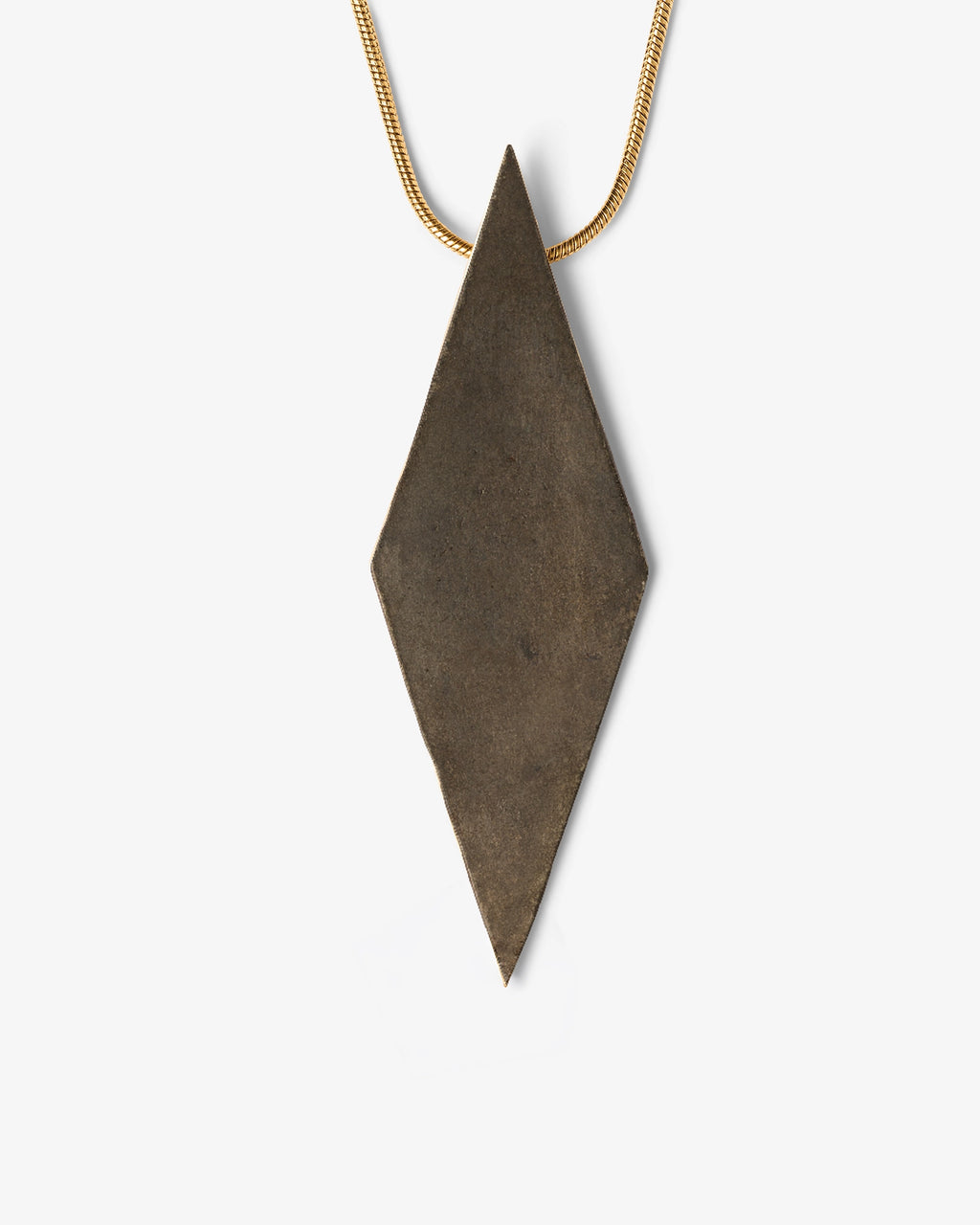Collana Mia ottone brunito