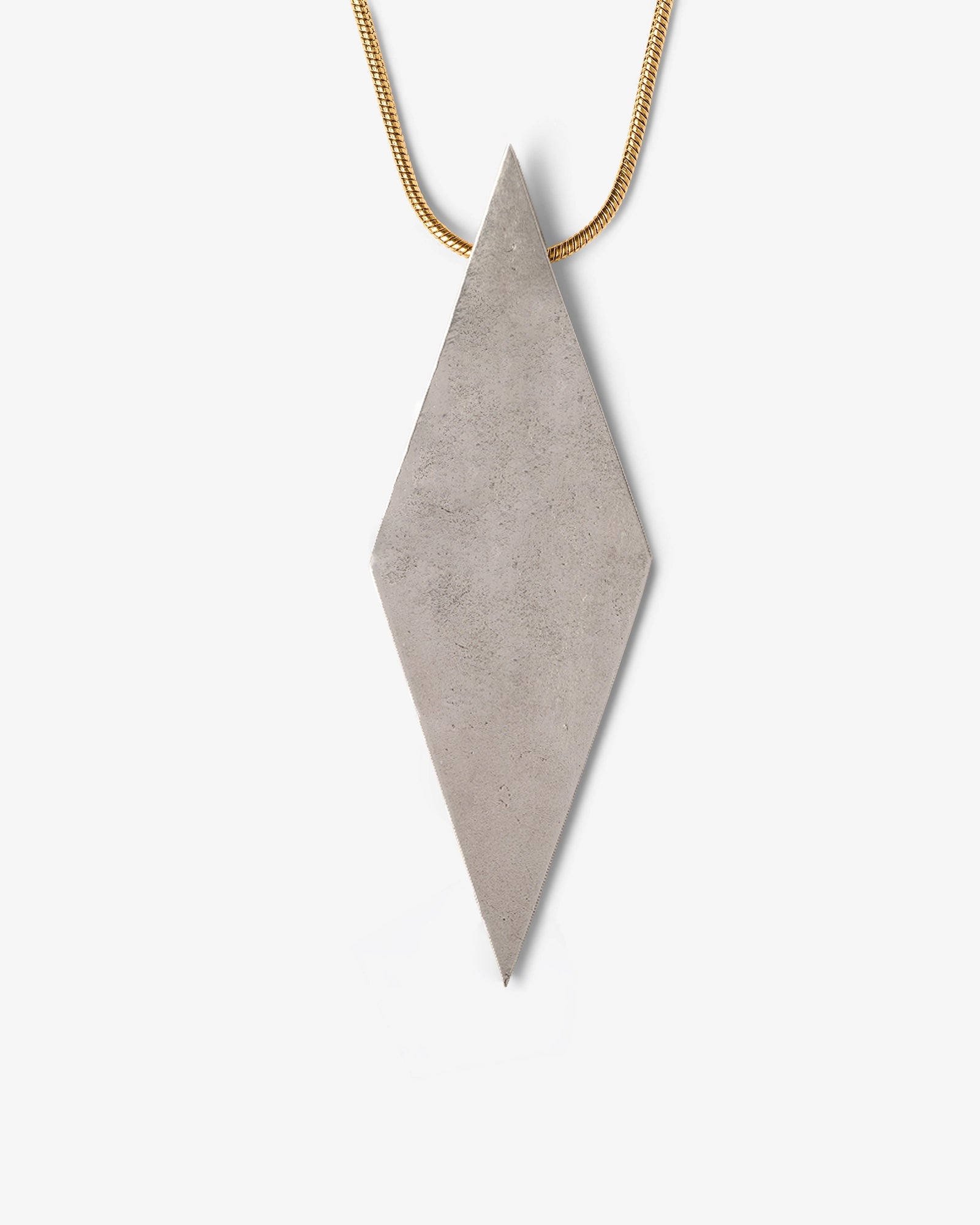 Collana Mia ottone bianco