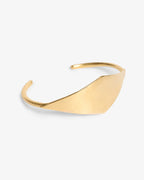 Mia polished brass bracelet
