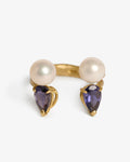 Anello Iris combo perle
