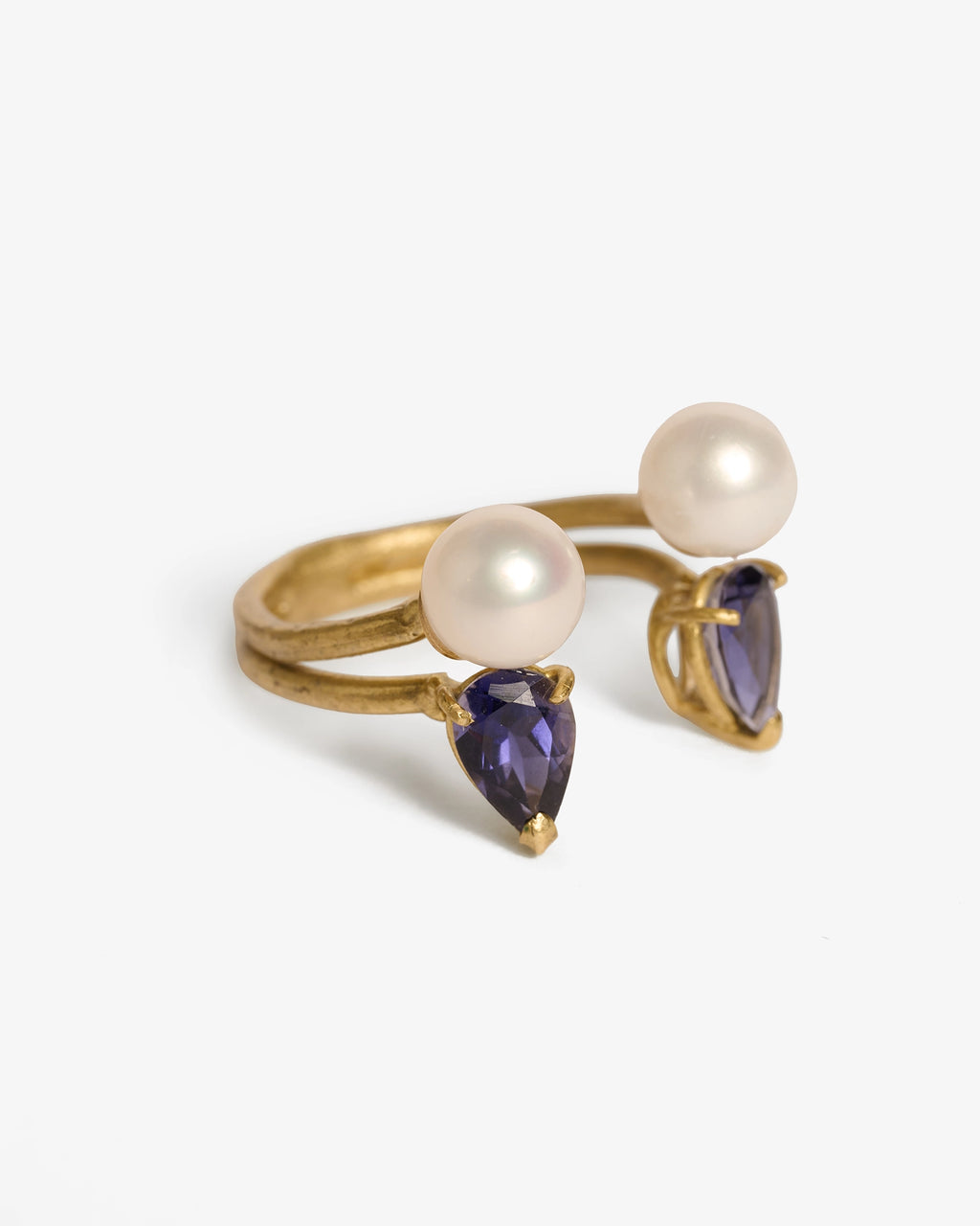 Anello Iris combo perle