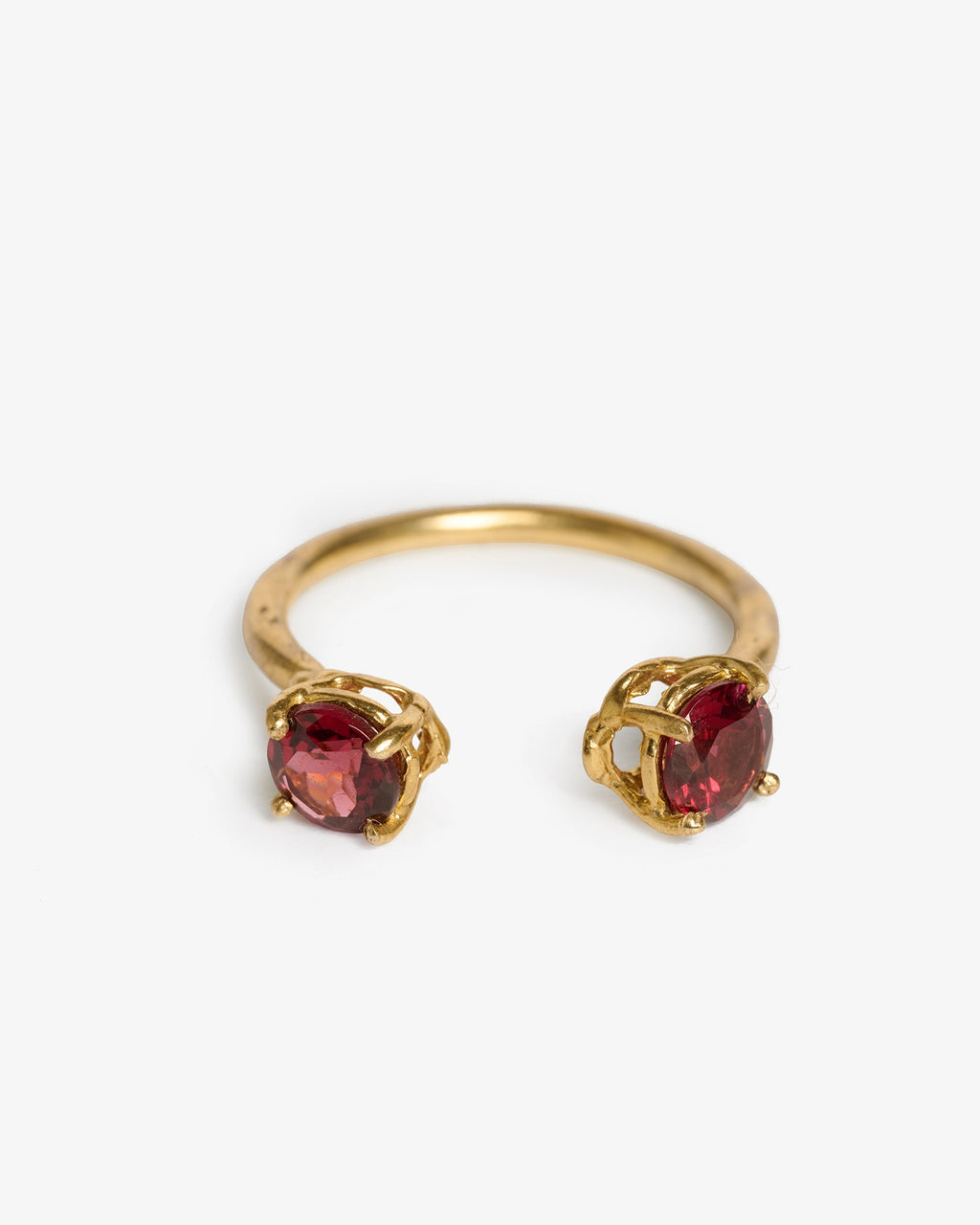 Anello Iris pietre semipreziose rodolite