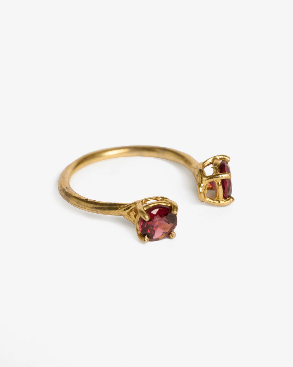 Anello Iris pietre semipreziose rodolite