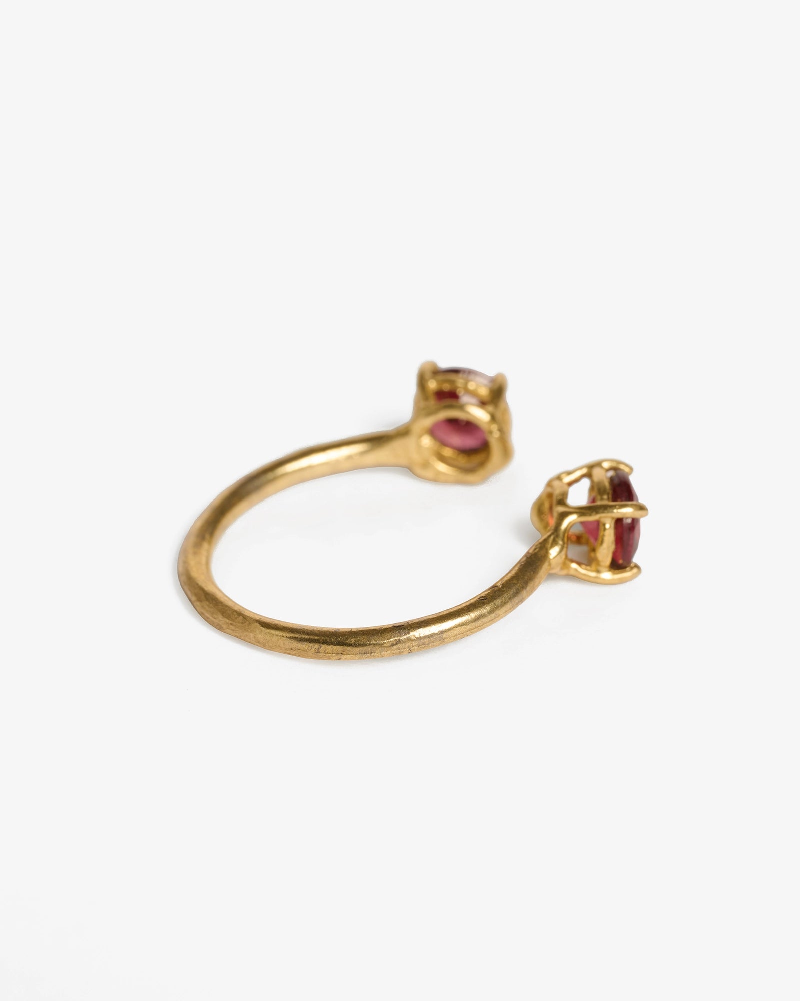 Anello Iris pietre semipreziose rodolite