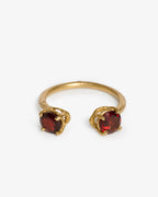 Anello Iris pietre semipreziose granato
