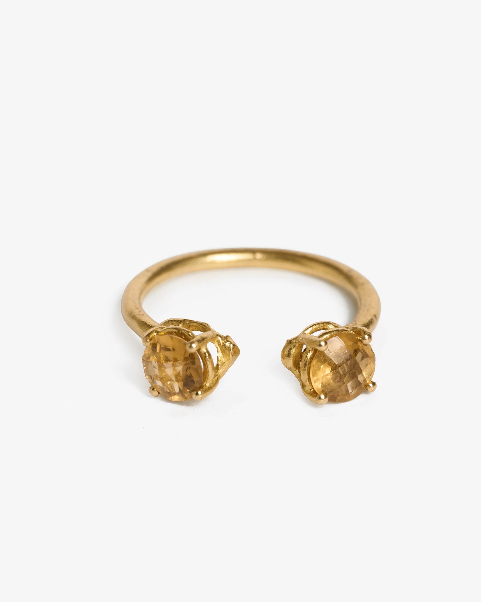Anello Iris pietre semipreziose quarzo citrino