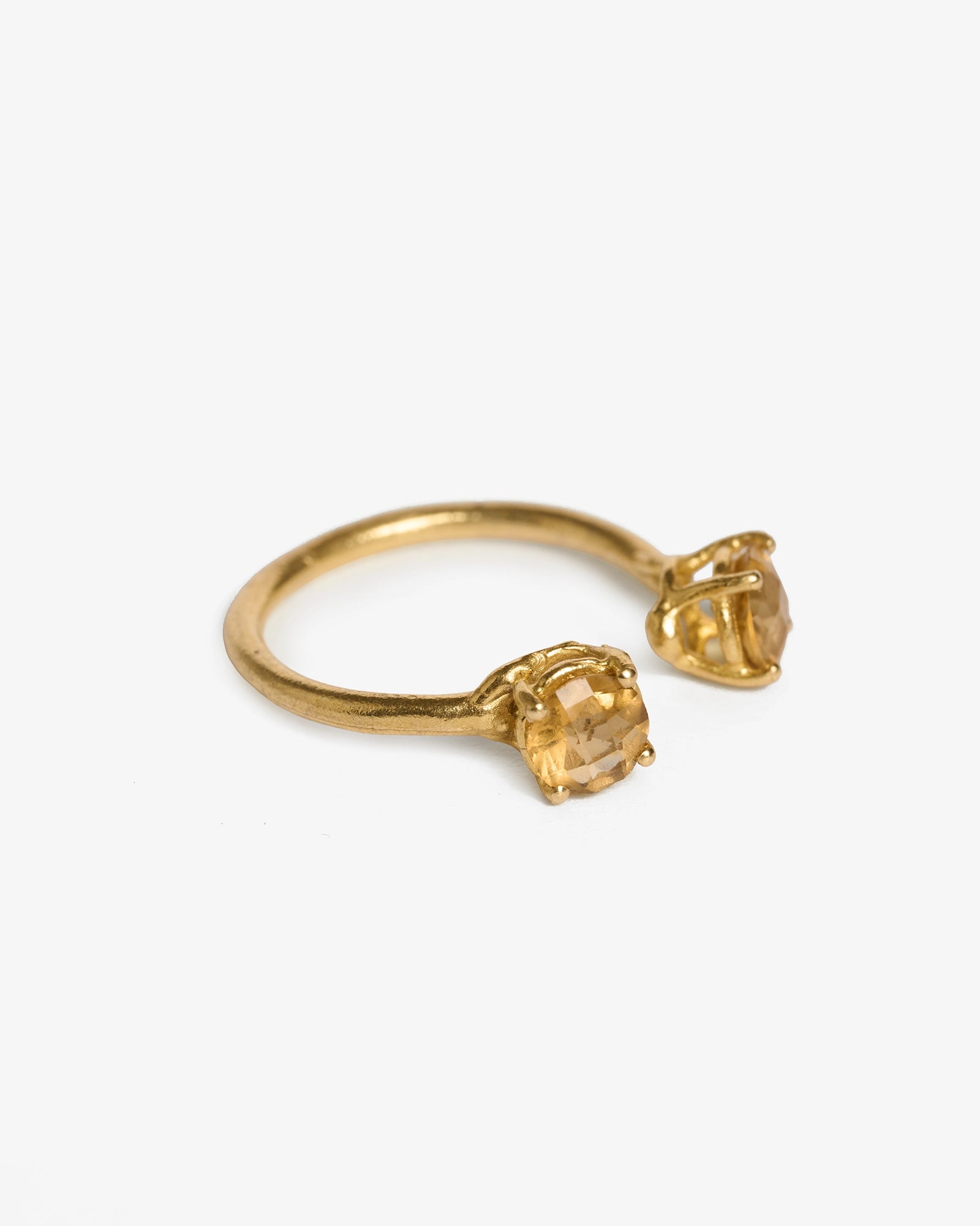 Anello Iris pietre semipreziose quarzo citrino