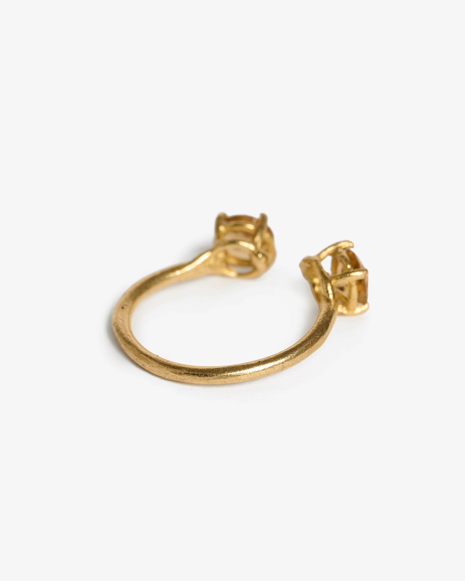 Anello Iris pietre semipreziose quarzo citrino
