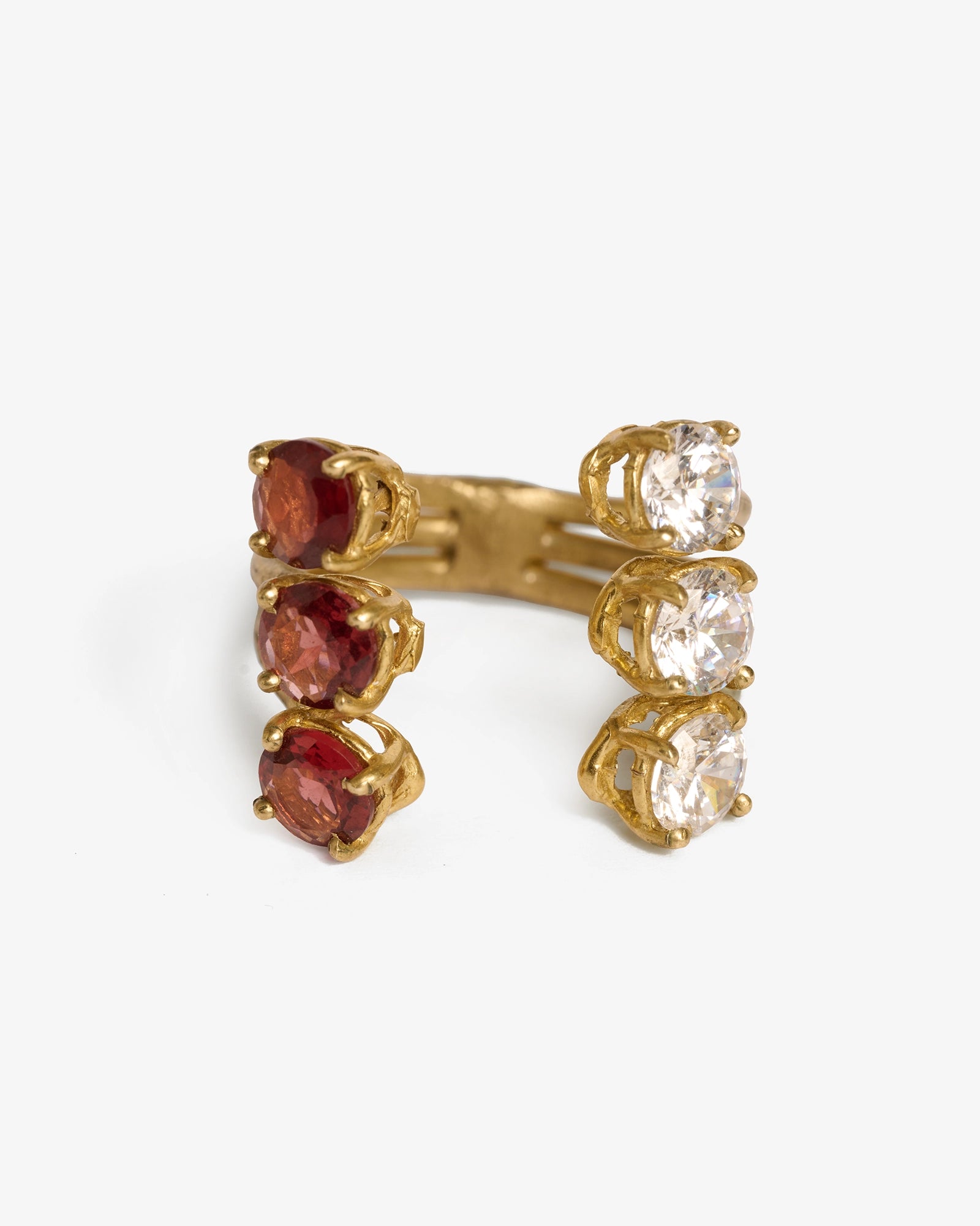 Anello Iris 6 castoni